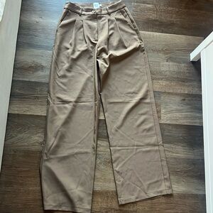 Princess Polly brown archer pants